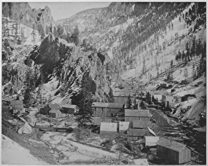 Nevada Desert Landscapes Drucke: Silver Mining Camp