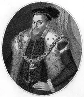 Irish History Figures Drucke: Sir Henry Sidney