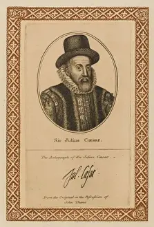 Roman Statesman Images Drucke: Sir Julius Caesar