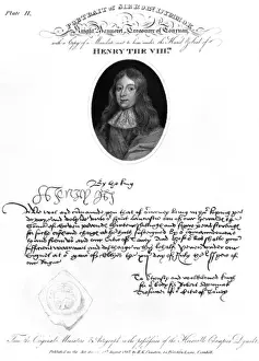 English History Figures Drucke: Sir Robert Dymoke