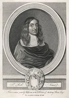 18th Century Portrait Drucke: Sir Robert Viner