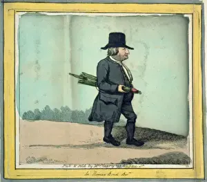 British Satirical Art Drucke: Sir Thomas Bond Bart