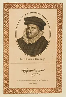 Drucke von Thomas Bromley ist Staatsmann, Herzog von Ailesbury und 1st Viscount of Ebrington Bromley Drucke: Herr Thomas Bromley