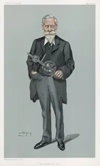 Drucke von Wissenschaftler William Crookes Berühmte Erfinder Und Wissenschaftler Drucke: Herr Wilhelm Krooks