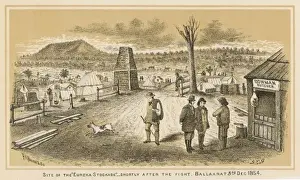 Australian Landmark Photography Drucke: Site of the Eureka Stockade