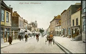 Kent Village Scene Drucke: Sittingbourne, Kent