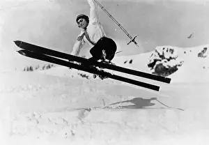 Winter Sport Photography Drucke: SKI JUMP