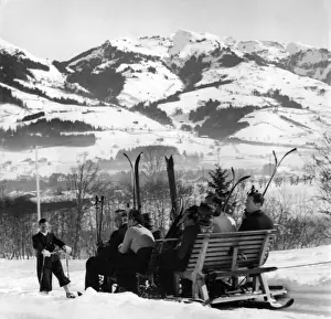 Skischiptel 1930er Jahre