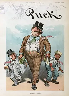 Puck Magazine Cartoons Online Drucke: Skilled labor
