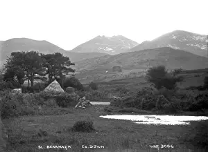County Down Landscape Drucke: Sl. Bearnagh, Co. Down