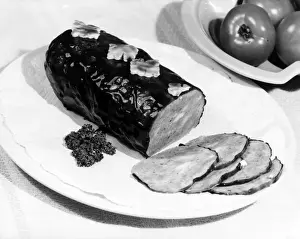 Historical Food Images Drucke: Slices of Pate