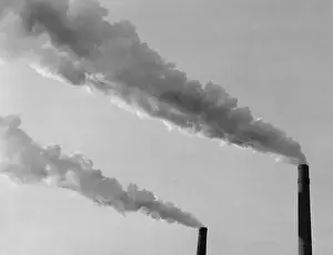 Environmental Impact Of Industry Drucke: Smoking Chimneys