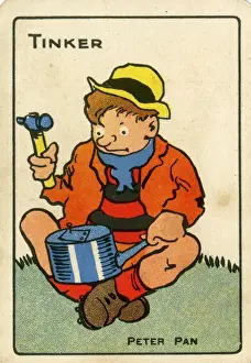 Snappende Spielkarten – tinkern – Peter Pan