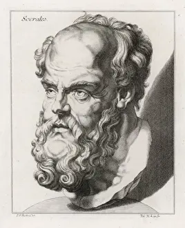 Ancient Greek Philosophers Drucke: Socrates