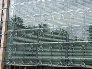London Architectural Features Drucke: Solar wall of the Darwin Centre