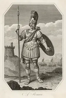 Roman Soldier Drucke: Soldier in Armour