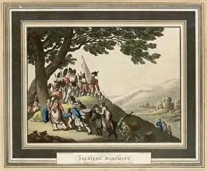Soldaten marschieren