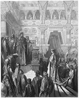Historical Bible Events Drucke: Solomon / Sheba (Dore)