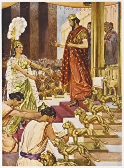 Königin von Schiba und Salomo