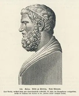 Mary Evans Prints Online Images Drucke: Solon (Visconti)