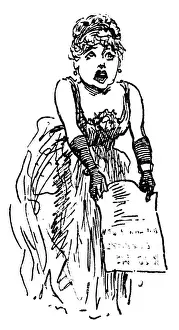 19th Century Music Drucke: Soprano Warbles 1893