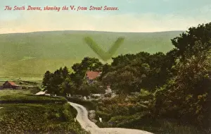 South Downs Landscape Drucke: The South Downs - The Jubilee V