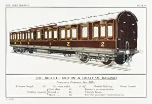 Railway Heritage Preservation Drucke: South Eastern Carriage