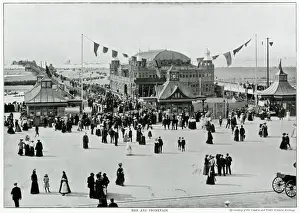 Drucke von Südport, Pier und Promenade aus den 1900er Jahren Verwandte Bilder Drucke: Southport