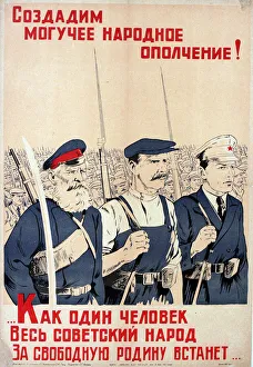 Sowjetische Plakatart