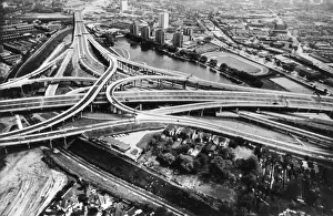 Verwandte Bilder Drucke: Spaghetti-Autobahngürtel