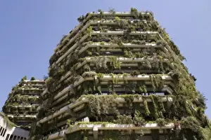 European Modern Architecture Drucke: SPAIN. Barcelona. Edifici Planeta (Planetra Building)