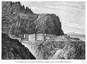 Montserrat Monastery Drucke: Spain Montserrat