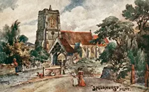 Kent Village Scene Drucke: Speldhurst, Kent