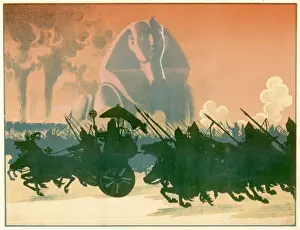 Assyrian Empire History Drucke: Sphinx - Assyrian