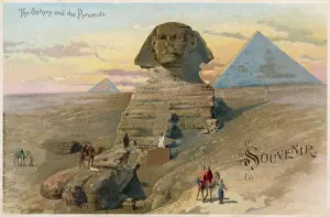 Rätsel (Sphinge) Ägypten frühes 20.Jh