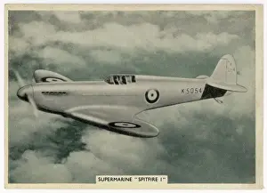 Supermarine Spitfire Drucke: Spitfire at Start War