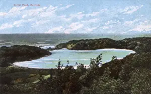 British Overseas Territory Photos Drucke: Spittal Pond, Bermuda