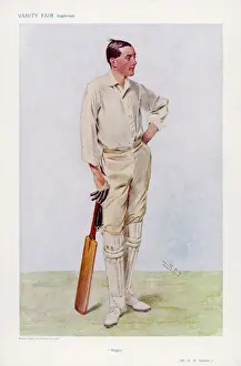 Sports History Images Drucke: Spooner / Cricketer