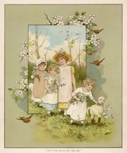 May Day Celebrations Drucke: May Blossom Etc