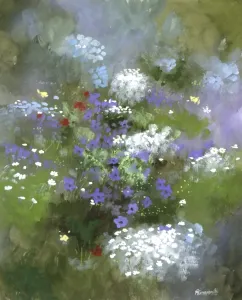 Malcolm Greensmith Art Drucke: Perennials Border