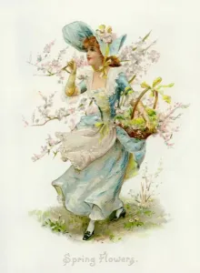 Frühling Drucke: Frühlingsblumen
