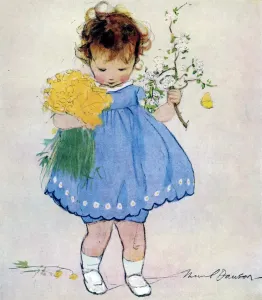 Blumen der Frühling von Muriel Dawson
