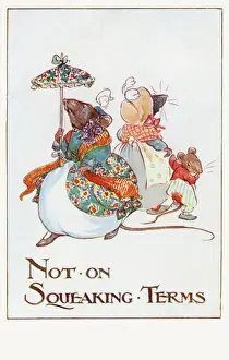 Lilian Amy Govey Artwork Drucke: Not on squeaking terms