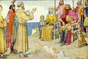 English Christianity History Drucke: St Augustine and the English