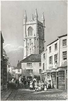 St Austell in der Grafschaft Cornwall