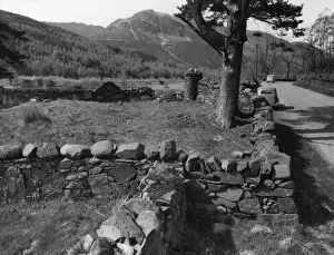 Scottish Ruins Drucke: St. Brides Chapel