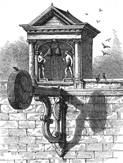 Die Uhr von St Dunstan