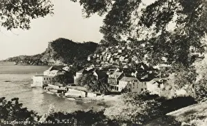 Drucke von Ein Blick auf die Küstenstadt von St Georgs in Grandidien (Britische Ostindien) Verwandte Bilder Drucke: Sankt Georgs, Grenada