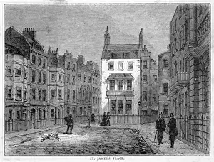 Historical Places In England Drucke: St Jamess Place