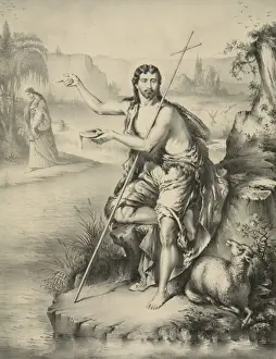 Jesus Christ Baptism Drucke: St. John Baptist
